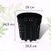 Airpot seeding pot, 10 l, d = 28 cm, h = 24.5 cm, black