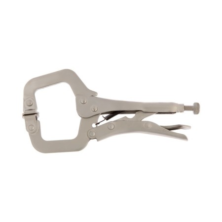 Hand tundra clamp, point capture, movable sponges, with a latch, 150 mm-1