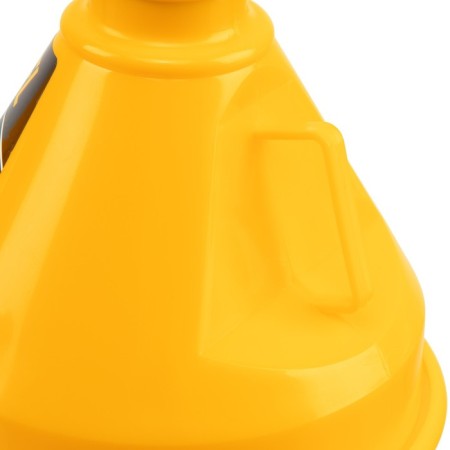 Plastic funnel Denzel, 135 mm with a metal sieve, a flexible tip and a non -pierce 9880-6