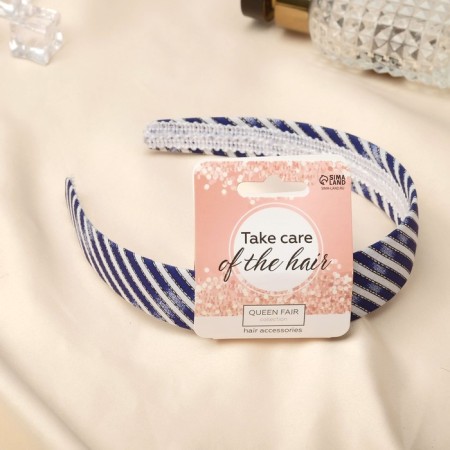 Hair rin "Jenny" strip stroke, 2.5 cm, mix-2