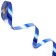 Holographic tape for decor and gifts, blue, 2 cm x 50 m