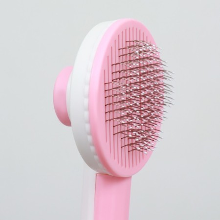 Pucrhester plastic with self -cleaning function, 7.7 x 19.1 cm, pink-2