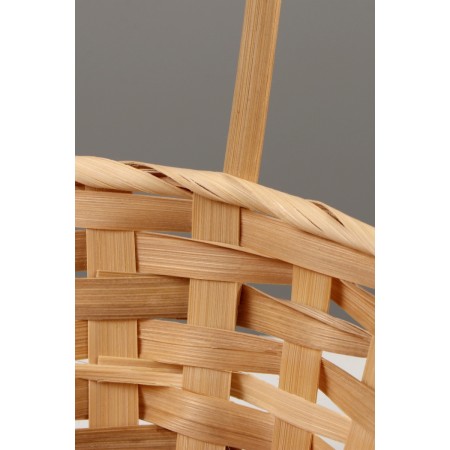 Set of wicker baskets, 16x10/32, 18x10/34, 21x10/36cm, bamboo-7