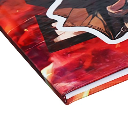 Diary for grades 5-11 anime. Man, hard cover, glossy lamination, 48 sheets-2