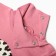Turtleneck for girls, dark pink color, height 98 cm