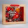 New Year's Craft gift package with a plastic window "Happiness", 31 x 26 x 11 cm, New Year