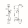 IDDIS 001SB3FI06 bath mixer, with the upper shower and surge, chrome