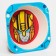 Children's bowl, bamboo, transformers