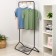 Rainbow clothing stand, 82.5 × 42 × 150 cm, black color