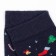 Women's socks, blue color, size 23-25
