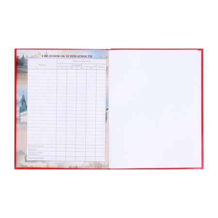 Diary of a Russian schoolboy for grades 1-4, a solid cover 7BC, glossy lamination, 48 sheets-7
