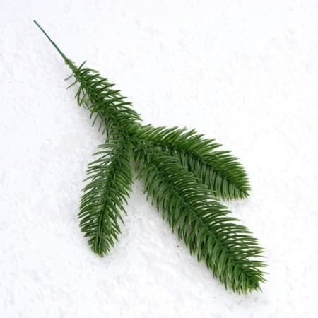 Decor "spruce spray", set of 5 pcs., Size 1 pc. - 27 × 9.5 × 3 cm-1