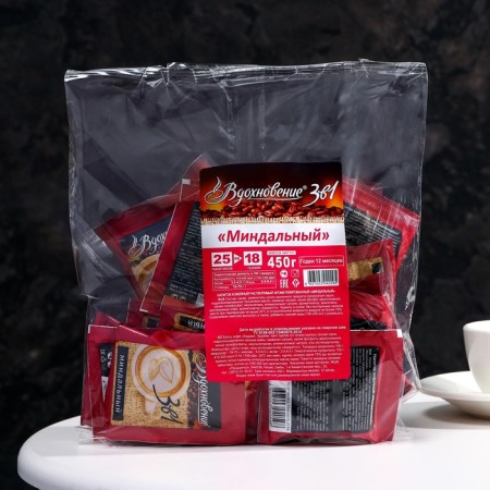 Coffee Inspiration almond 3 in 1, 18 g.