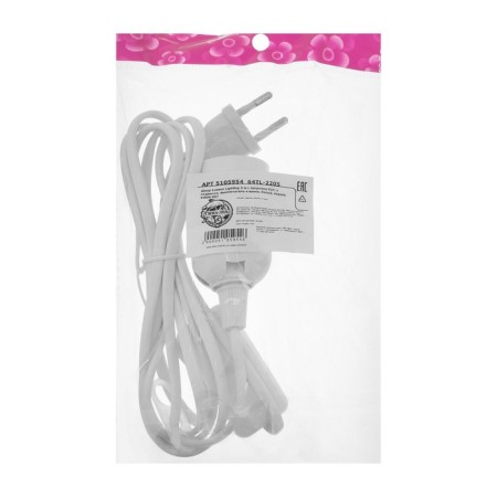 Suspended cartridge with a switch, E27, wire 2 m, white-2