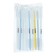 A set of ballpoint pens 10 pieces of "Round", node 0.7mm, blue premium ink, mix