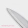 Knife for vegetables of the kitchen shade Sparkle, blade 9 cm, white color