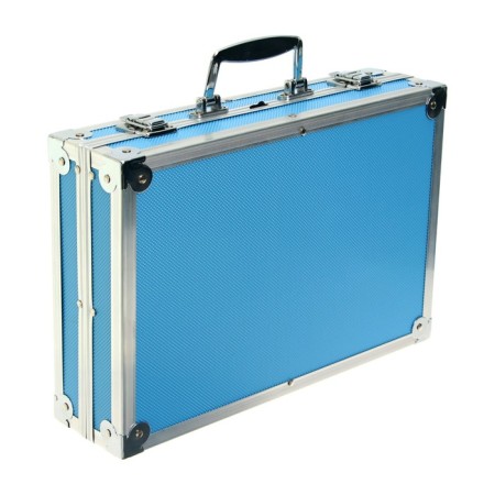 A set of drawing folding, in a blue suitcase-7