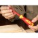 Dielectric screwdriver Deli, slotted, 4 x 100 mm, CRV, up to 1000 V