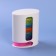 Air man - an organizer "Week", English letters, 12 × 9.6 × 5.9 cm, 7 containers of 4 sections, multi -colored