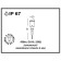 Landscape lamp, 50 watts, GU10, black color