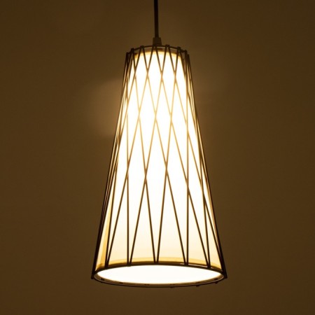 Bayerlux lamp "Small cone" 1x40W E27 black 17x17x120 cm-3