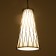 Bayerlux lamp "Small cone" 1x40W E27 black 17x17x120 cm
