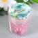 Buttons plastic on the midnight "Crystal Pink" 1.3x1.3 cm set 35 pcs 4.8x3.7x3.7 cm