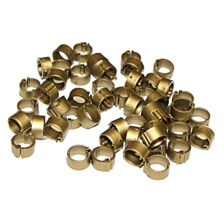 Ring for poultry marking, d = 8 mm, bronze, 100 pcs.
