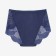 Panties female slips, dark blue color, rr 48-50