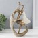 Polystone souvenir "Eluck" bronze, sand-white 17.5x7.5x29 cm