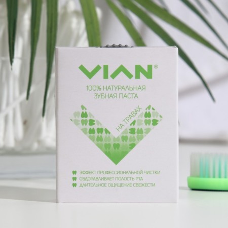 Vian toothpaste "On the herbs" concentrated, 25 g-2