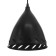 Lamp Bayerlux Lik-2 1x40W E14 Black 20.5x20.5x82cm