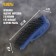 Metal manual tundra brush, hardened wire, plastic with a handle, 4-row