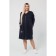 Women's dress, size 52, dark blue color