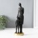 Souvenir Polystone "She is always near" Black 7.5x8.5x28 cm