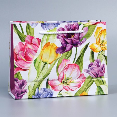 Gift laminated vertical, packaging, “Your Spring”, MS 18 x 23 x 8 cm-2