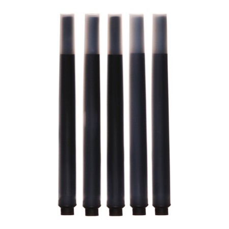 A set of cartridges for Parker Z11, 5 pieces, black ink