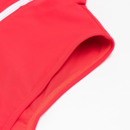 Women's swimsuit Minaku with a zipper, red color, size 48-12