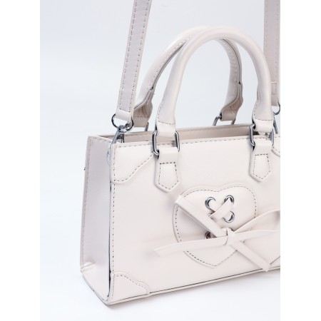 Female bag, 20*8*14, lightning departure, belt lengths, white-6