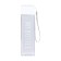 Water bottle, 450 ml, My Bottle, 20 x 5.5 cm, white