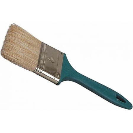 Brush flat bison 4-01011-063, natural bristles, plastic pen, 63mm-2