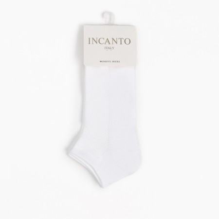 Women's socks, white color, size 3 (39-40)-4
