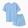 Set (T -shirt, shorts) Women's Minaku: Casual Collection, Blue Color, Size 42