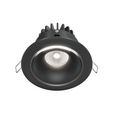 The built-in lamp Technical DL031-L12W4K-B, 12W, 9.8x9.8x7.5 cm, LED, 830LM, 4000K, Black Color Black