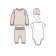 Set for a boy PlayTode: body, blouse, hat, pants, height 74 cm