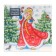 New Year's napkins paper Desna Design "Snow Maiden", 1 layer, 24x24 cm, 40 pcs