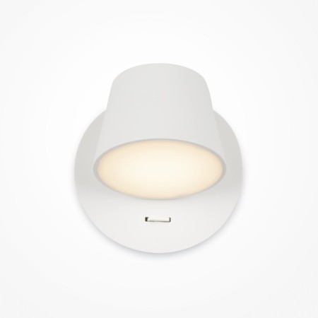 Bra Maytoni Mod421wl-L6W3K, 1xLED, 7W, 12x12x12 cm, 350lm, white color