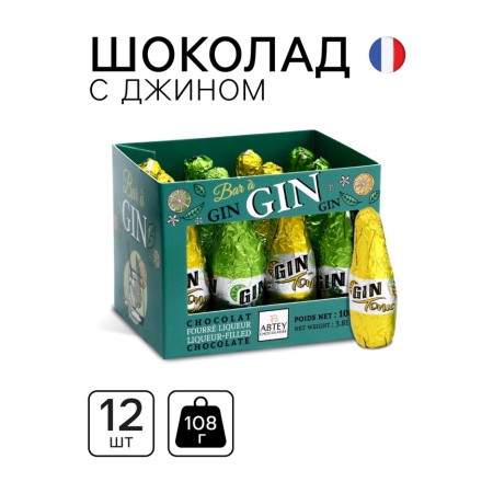 Chocolate sweets, set, Gin & Co with Gin, 108 g