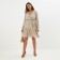 Women's dress MIST PLUS-SIZE, r.58, beige