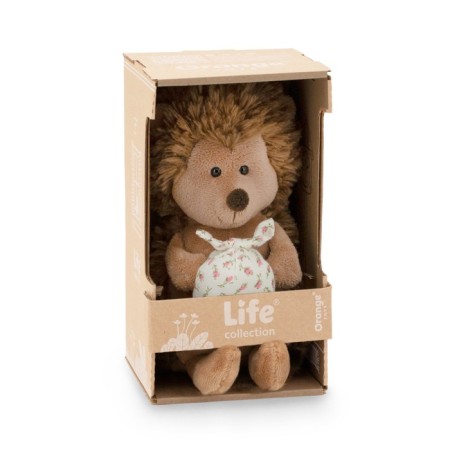 Soft toy "Hedgehog Kolyunchik" with a knot, 15 cm-6
